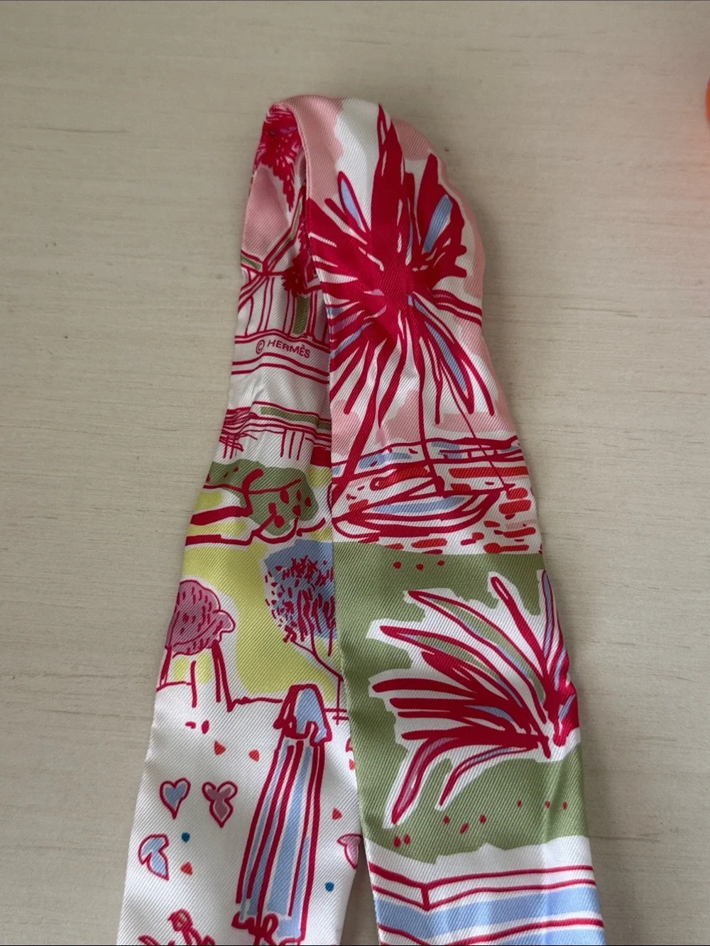 Hermes twilly silk